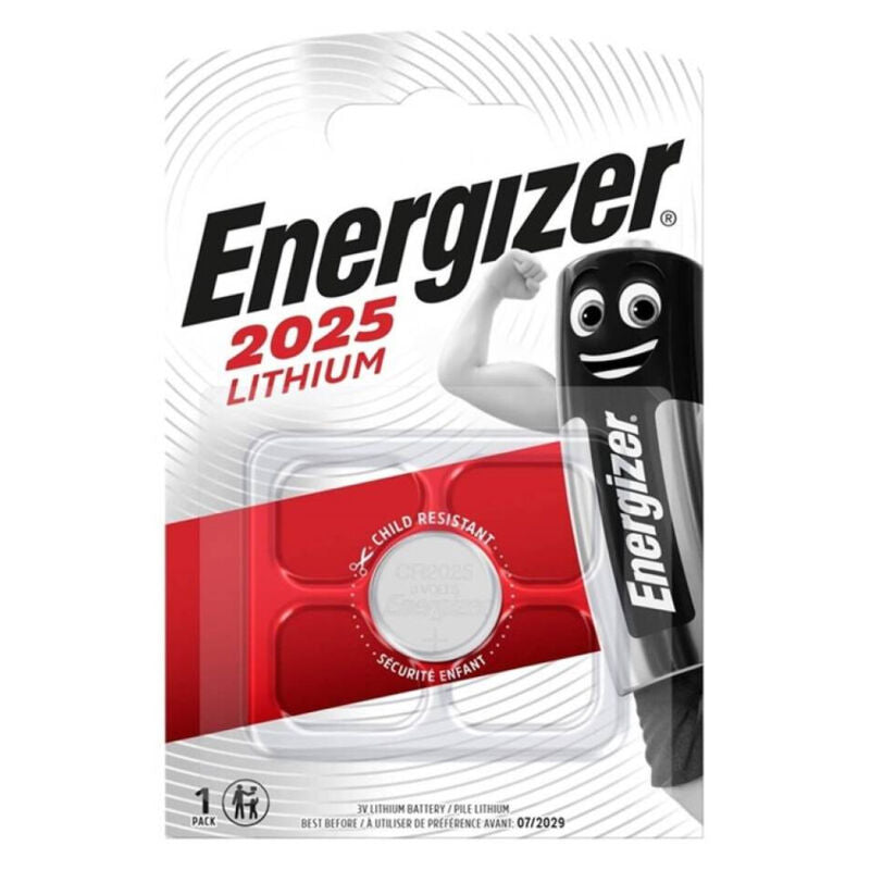 ENERGIZER - BATTERIA LITIO A TASTO CR2025 3V 1 UNIT - ENERGIZER | Lingerie Harness Boutique
