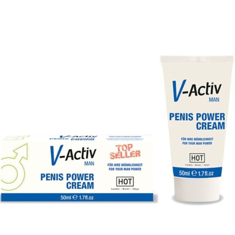 CALDO - V-ACTIV PENIS POWER MAN 50ML - HOT | Lingerie Harness Boutique