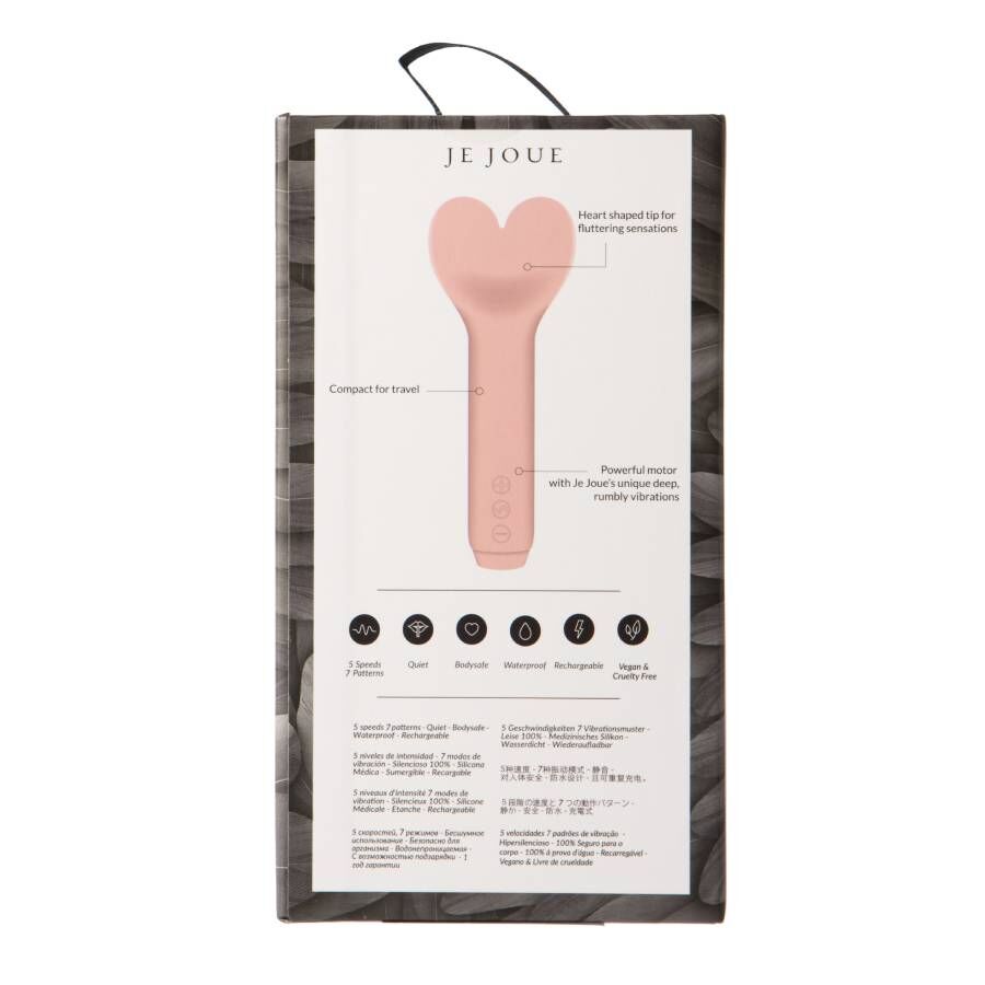 JE JOUE - ROSONE PALLIDO AMOUR BULLET - JE JOUE | Lingerie Harness Boutique