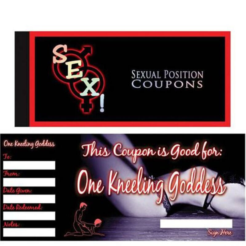 KHEPER GAMES - SEX! COUPONS / EN - KHEPER GAMES | Lingerie Harness Boutique