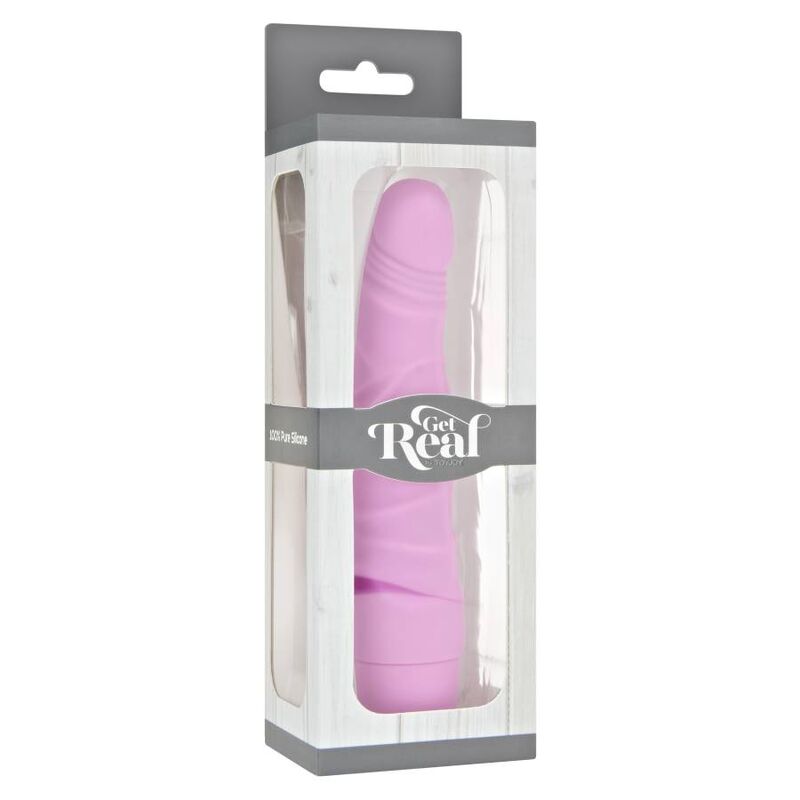 GET REAL - MINI VIBRATORE CLASSIC SLIM ROSA - GET REAL | Lingerie Harness Boutique