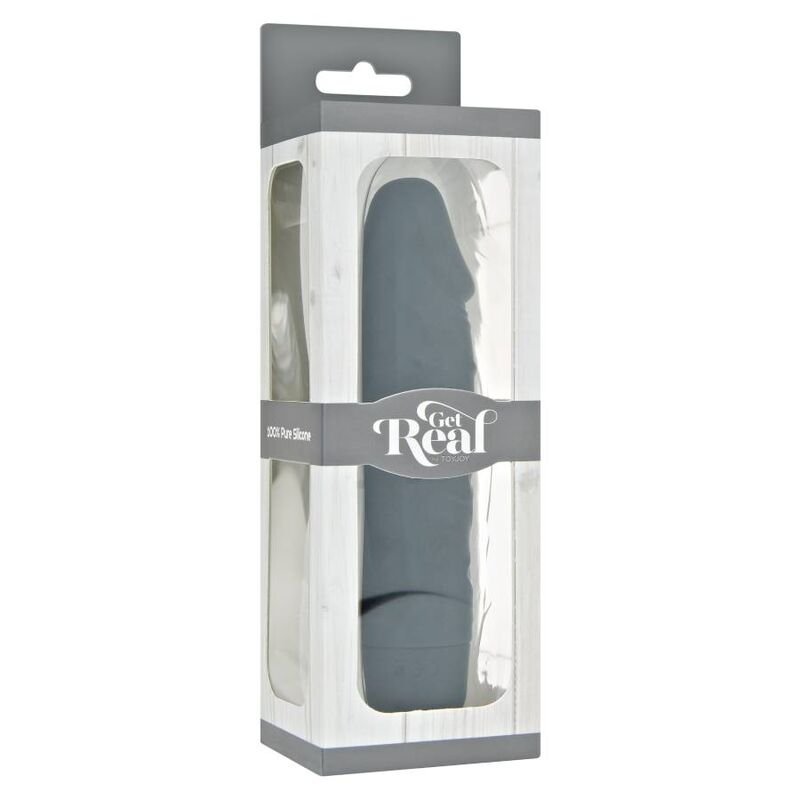 GET REAL - MINI VIBRATORE CLASSICO NERO - GET REAL | Lingerie Harness Boutique