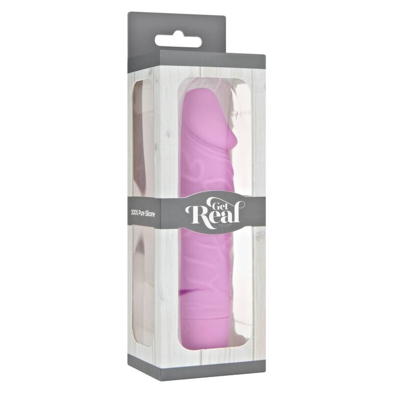 GET REAL - MINI VIBRATORE CLASSICO ROSA - GET REAL | Lingerie Harness Boutique