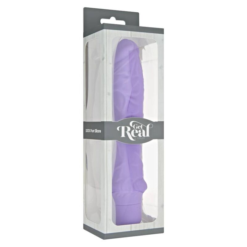 GET REAL - VIBRATORE CLASSICO GRANDE VIOLA - GET REAL | Lingerie Harness Boutique