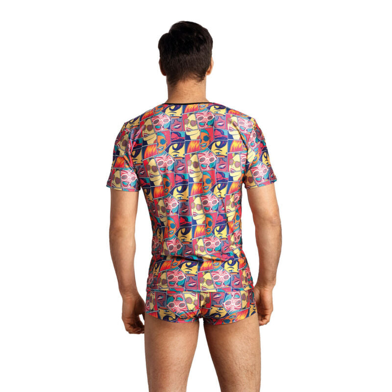 ANAIS MEN - COMICS T-SHIRT XL - ANAIS MEN ACCESORIES | Lingerie Harness Boutique