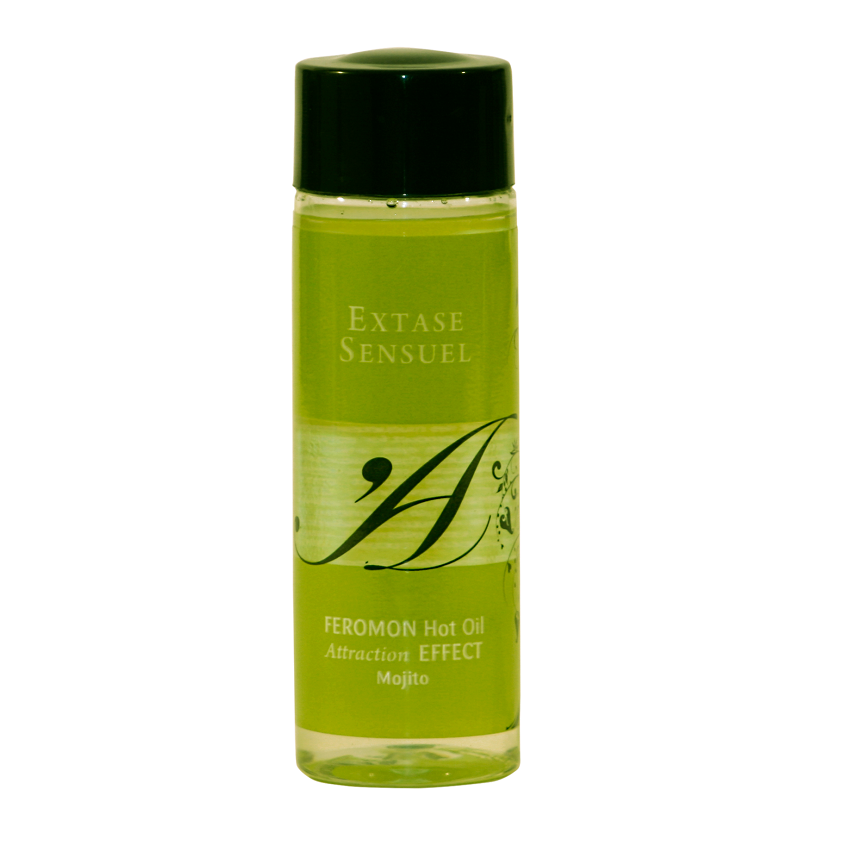 EXTASE SENSUAL - OLIO DA MASSAGGIO EFFETTO CALORE AI FEROMONI DEL MOJITO 100 ML - EXTASE SENSUAL | Lingerie Harness Boutique