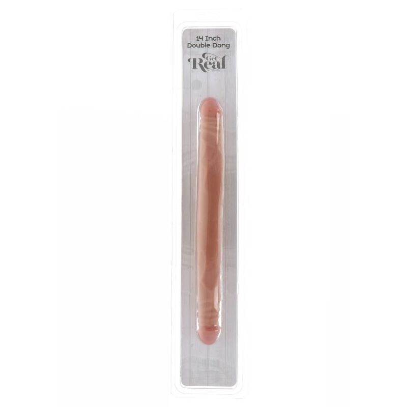 GET REAL - PELLE DOPPIA DONG 35 CM - GET REAL | Lingerie Harness Boutique
