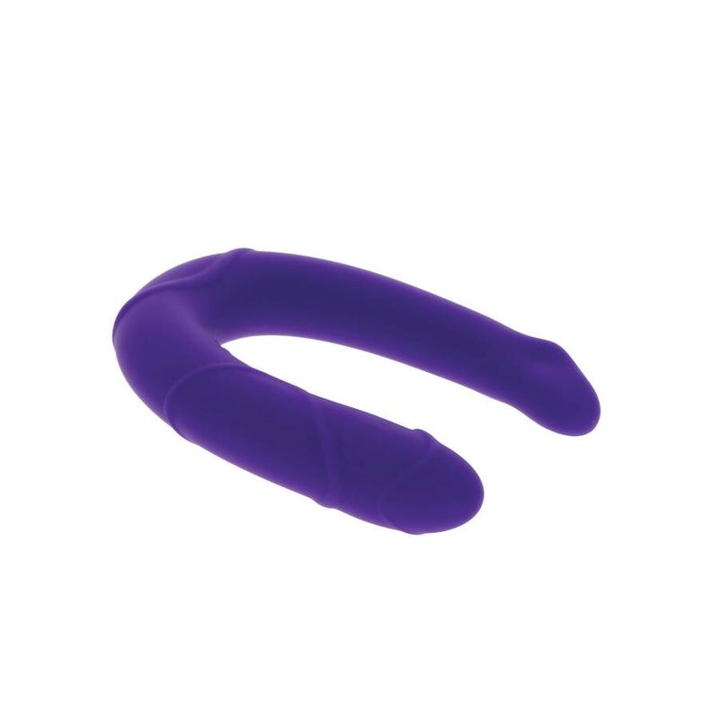 GET REAL - VOGUE MINI DOUBLE DONG VIOLA - GET REAL | Lingerie Harness Boutique