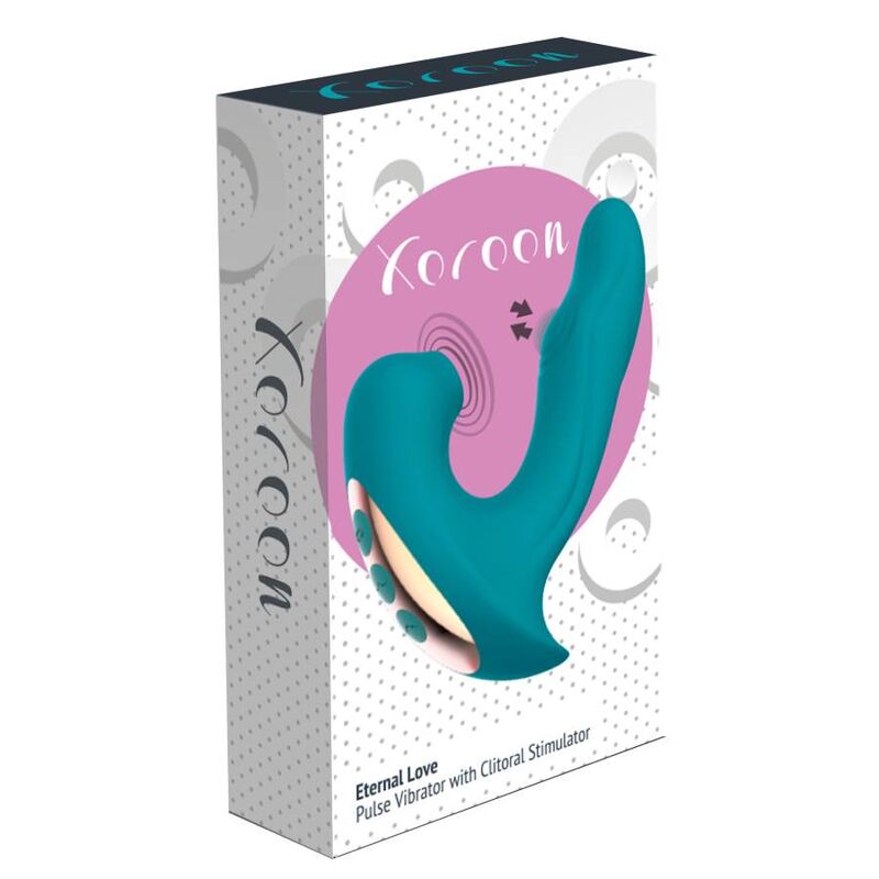 XOCOON - STIMOLATORE ETERNAL LOVE VIBE VERDE - XOCOON | Lingerie Harness Boutique