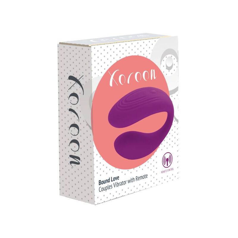 XOCOON - VIBRATORE DI COPPIA BOUND LOVE VIOLA - XOCOON | Lingerie Harness Boutique
