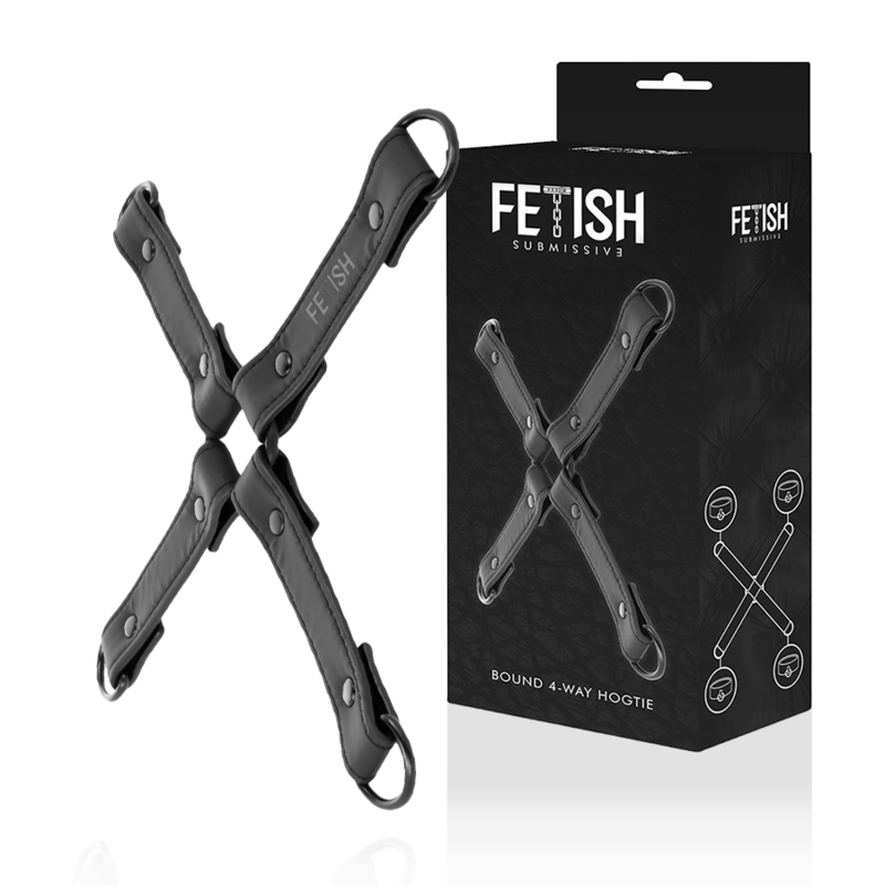 FETISH SUBMISSIVE - MANETTE IN PELLE VEGANA UNION - FETISH SUBMISSIVE BONDAGE | Lingerie Harness Boutique