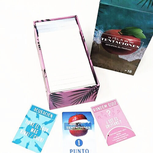LA ISLA DE LAS TENTACIONES - OFFICIAL CARD GAME - ES - LA ISLA DE LAS TENTACIONES | Lingerie Harness Boutique
