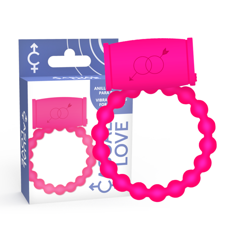 CASUAL LOVE - ANELLO VIBRATORE 25 ROSA - CASUAL LOVE | Lingerie Harness Boutique