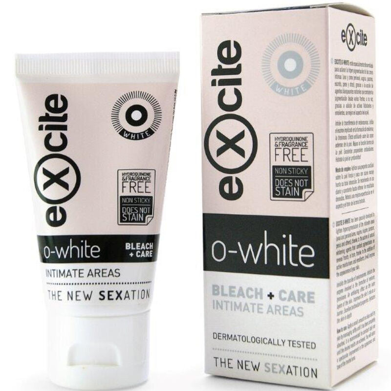EXCITE - O BIANCO CANDEGGINA + CURA AREE INTIME 50 ML - EXCITE | Lingerie Harness Boutique