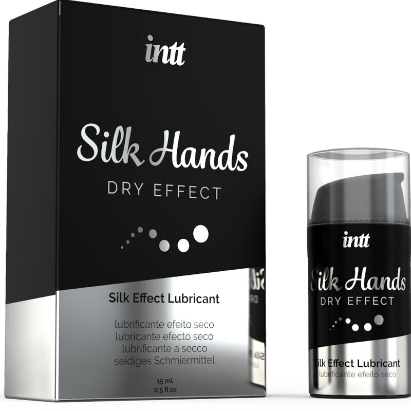 INTT LUBRICANTS - LUBRIFICANTE MANI SILK FORMULA SILICONE CONCENTRATA 15 ML - INTT LUBRICANTS | Lingerie Harness Boutique