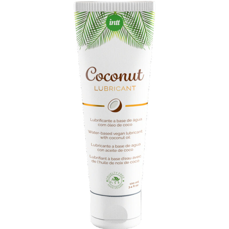 INTT - LUBRIFICANTE VEGANO A BASE ACQUA DAL SAPORE INTENSO DI COCCO - INTT VEGAN LINE | Lingerie Harness Boutique