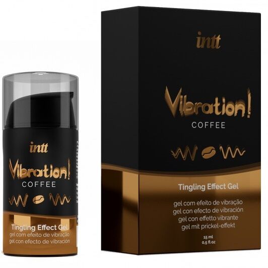 INTT MASSAGE & ORAL SEX - GEL DA MASSAGGIO AL GUSTO DI CAFFÈ EFFETTO CALDO - INTT MASSAGE & ORAL SEX | Lingerie Harness Boutique