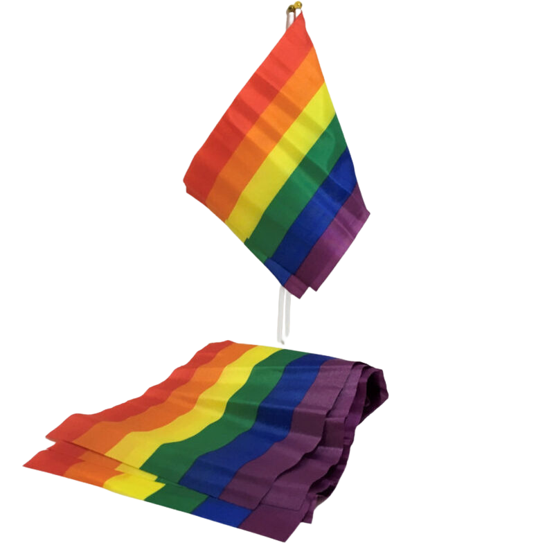 PRIDE - BANDIERA PICCOLA BANDIERA LGBT - PRIDE | Lingerie Harness Boutique