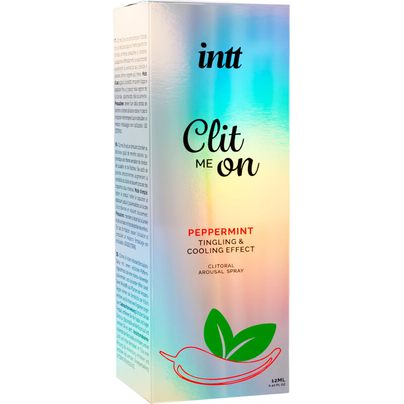 INTT RELEASES - CLIT ME ON PEPPERMIN 12 ML - INTT RELEASES | Lingerie Harness Boutique