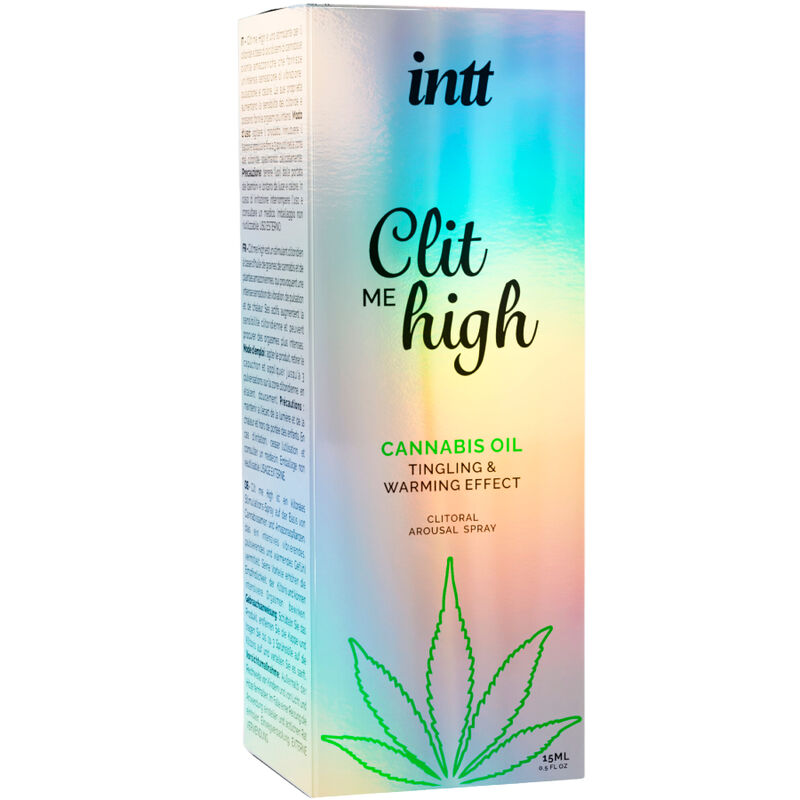 INTT RELEASES - CLIT ME HIGH CANNABIS OIL 15 ML - INTT RELEASES | Lingerie Harness Boutique