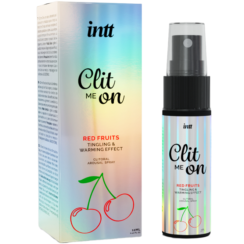 INTT RELEASES - CLIT ME AI FRUTTI ROSSI 12 ML - INTT RELEASES | Lingerie Harness Boutique
