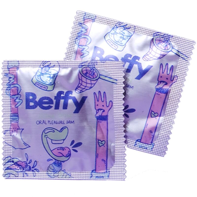 BEFFY - PRESERVATIVO SESSO ORALE - BEFFY | Lingerie Harness Boutique