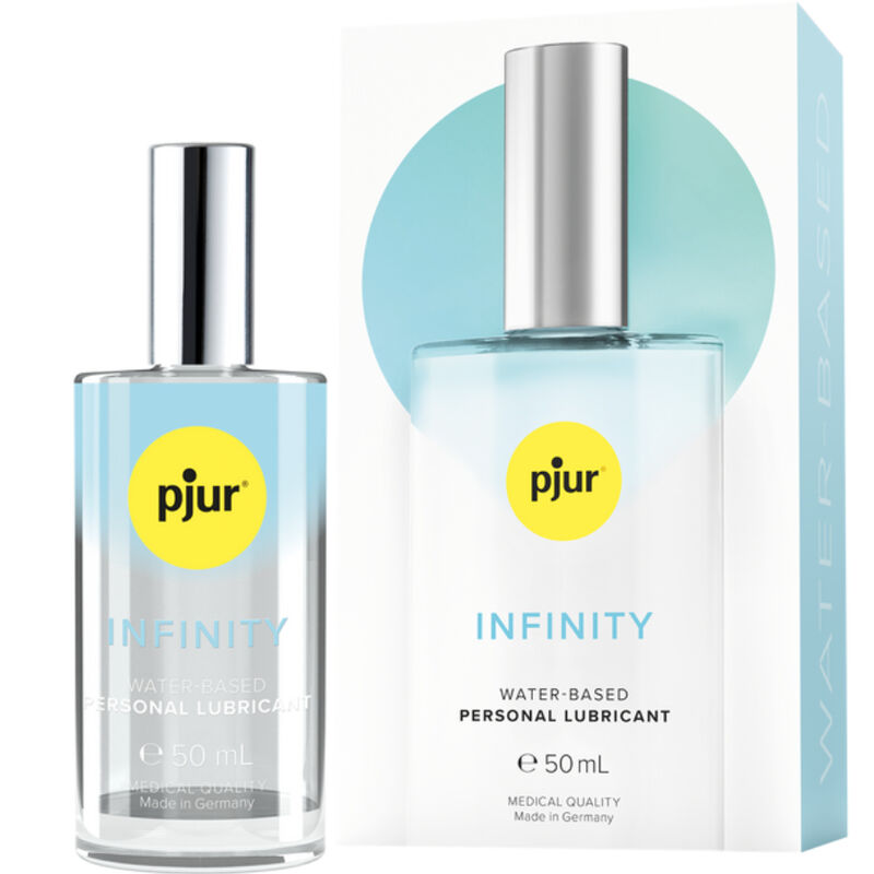 PJUR - LUBRIFICANTE PERSONALE A BASE ACQUA INFINITY 50 ML - PJUR | Lingerie Harness Boutique