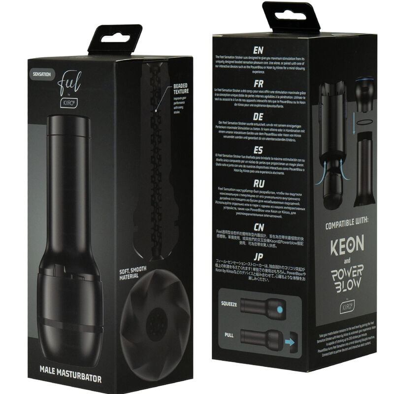 KIIROO - FEEL STROKER FEEL SENSATION - KIIROO | Lingerie Harness Boutique