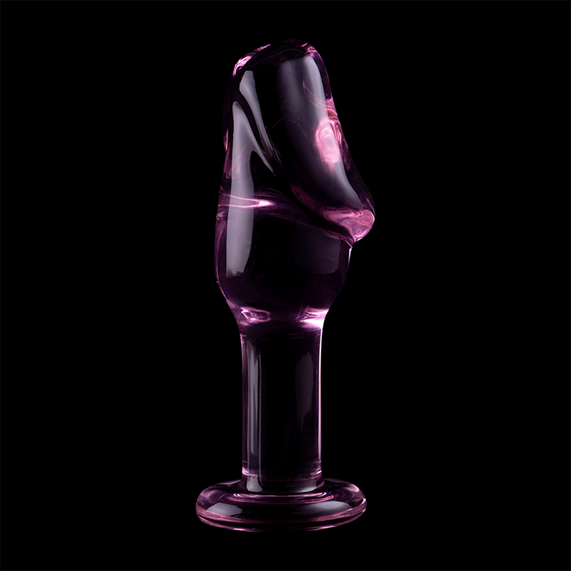 NEBULA SERIES BY IBIZA - MODELLO 6 PLUG ANALE VETRO BOROSILICATO TRASPARENTE 12.5 CM -O- 4 CM - NEBULA SERIES BY IBIZA | Lingerie Harness Boutique