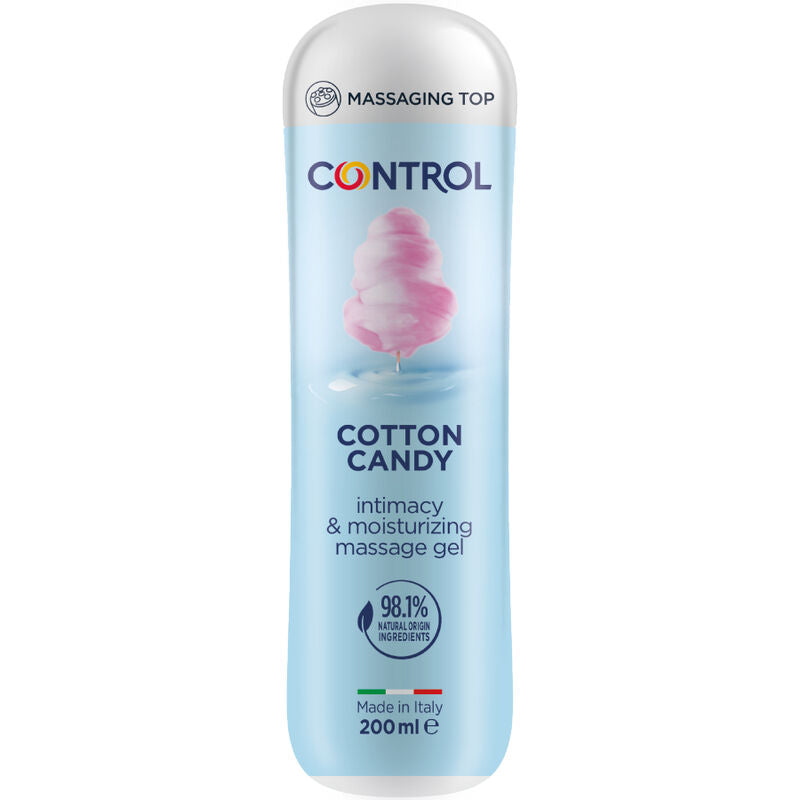 CONTROL - GEL DA MASSAGGIO ZUCCHERO FIOTATO 3 IN 1 200 ML - CONTROL LUBES | Lingerie Harness Boutique