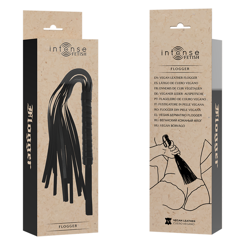 INTENSE - FETISH FLOGGER IN PELLE VEGANA - INTENSE FETISH | Lingerie Harness Boutique
