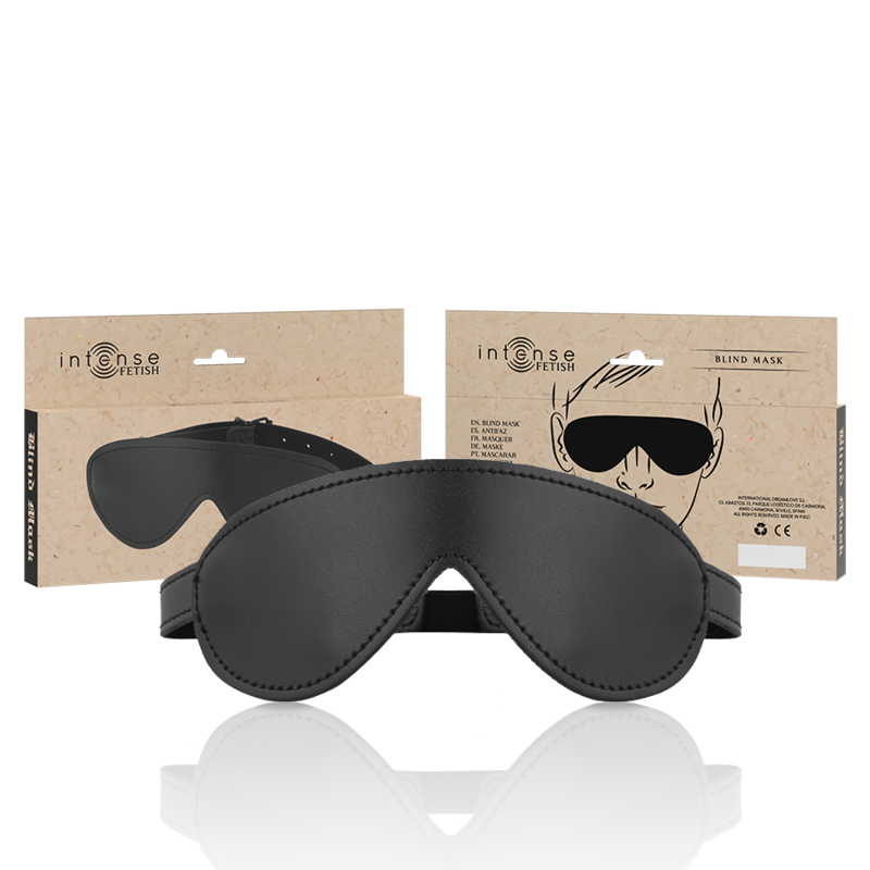 INTENSE - FETISH MASCHERA CIECA VEGANA - INTENSE FETISH | Lingerie Harness Boutique