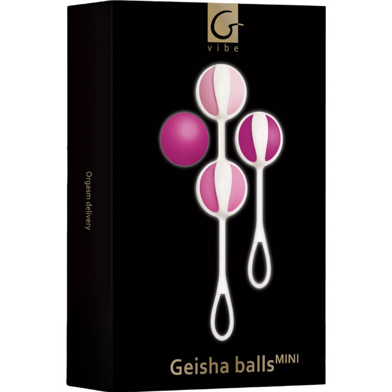 G-VIBE - SET 4 SFERE DA GEISHA MINI VIOLA - G-VIBE | Lingerie Harness Boutique