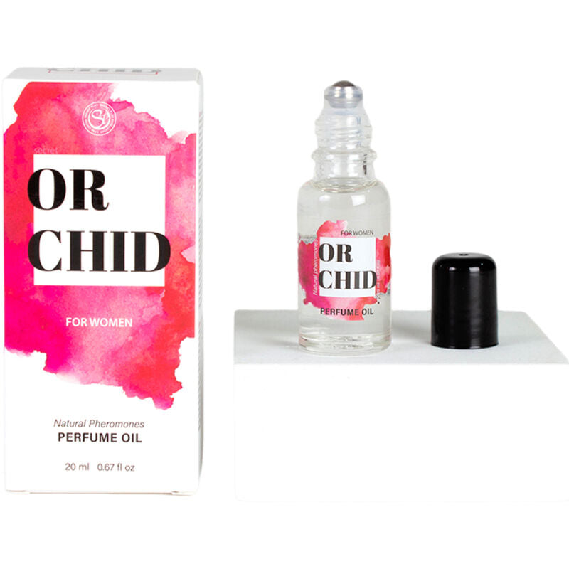 SECRETPLAY - OLIO PROFUMO AI FEROMONI NATURALI DI ORCHIDEA 20 ML - SECRETPLAY COSMETIC | Lingerie Harness Boutique