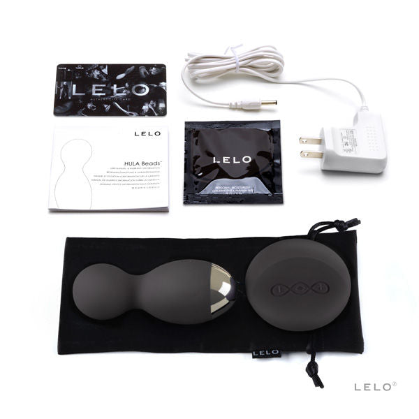 LELO - SFERE HULA BADGE NERE - LELO | Lingerie Harness Boutique