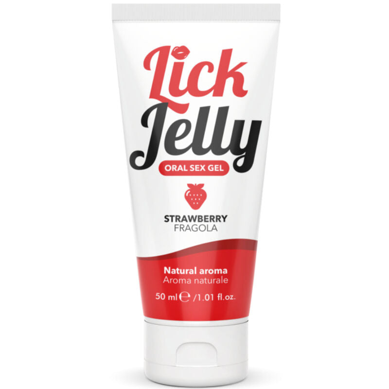 INTIMATELINE - LICK JELLY LUBRIFICANTE ALLA FRAGOLA 50 ML - INTIMATELINE INTIMATELINE | Lingerie Harness Boutique