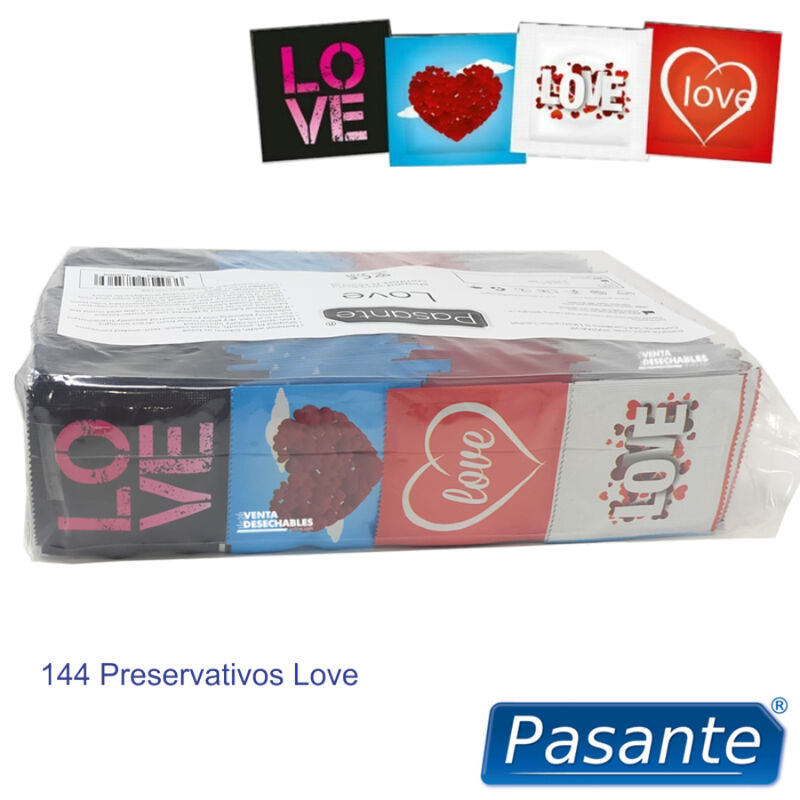 PASANTE - PRESERVATIVI LOVE BAG 144 UNIT - PASANTE | Lingerie Harness Boutique