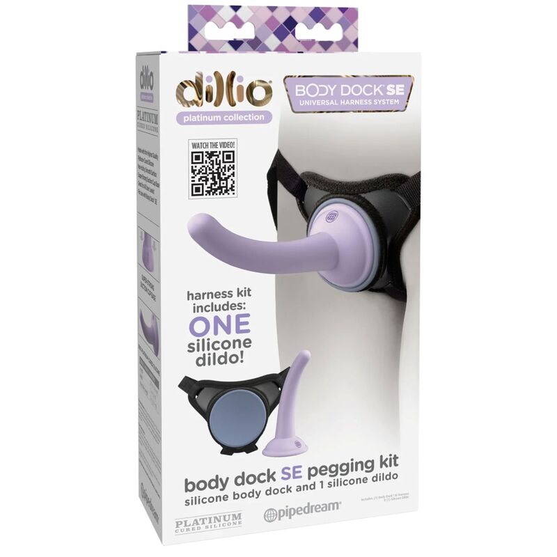 DILLIO - IMBRAGATURA VIOLA BODY DOCK - DILLIO | Lingerie Harness Boutique