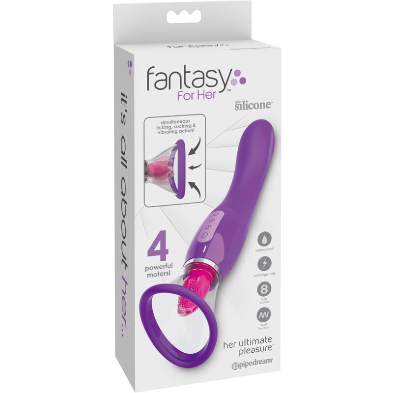 FANTASY FOR HER - LINGUETTA STIMOLANTE VIOLA PER CLITORIDE - FANTASY FOR HER | Lingerie Harness Boutique