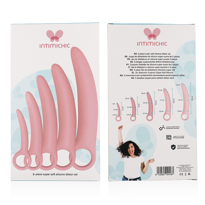 INTIMICHIC - DILATATORE DI SILICONE 5 PZ - INTIMICHIC | Lingerie Harness Boutique