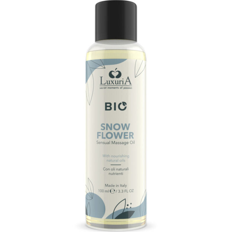 INTIMATELINE LUXURIA - OLIO DA MASSAGGIO AI FIORI DI NEVE BIO 100 ML - INTIMATELINE LUXURIA | Lingerie Harness Boutique
