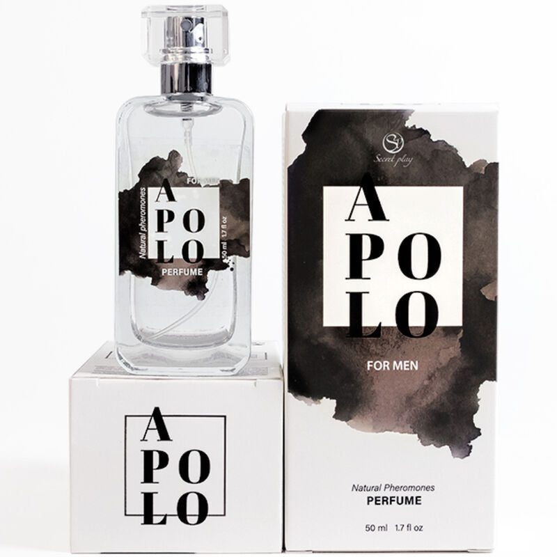 SECRETPLAY - PROFUMO SPRAY AI FEROMONI NATURALI APOLO 50 ML - SECRETPLAY COSMETIC | Lingerie Harness Boutique