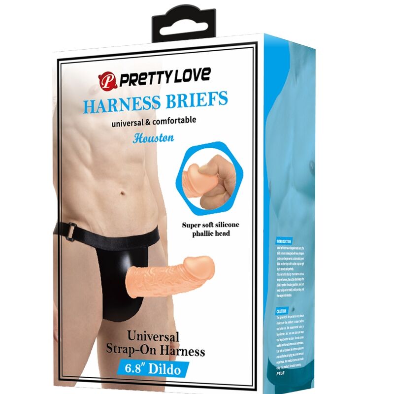 PRETTY LOVE - SLIP HARNNES CON DIDLO INCLUSO - PRETTY LOVE | Lingerie Harness Boutique