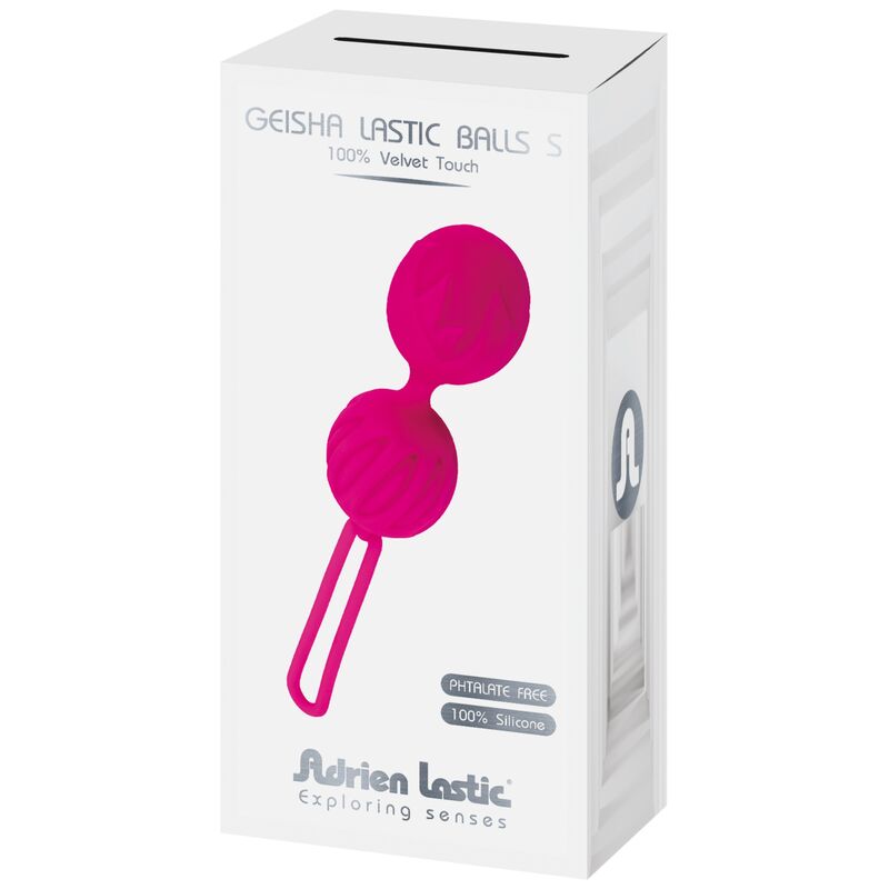 ADRIEN LASTIC - SFERE IN SILICONE GEISHA LASTIC MISURA S FUCSIA - ADRIEN LASTIC | Lingerie Harness Boutique