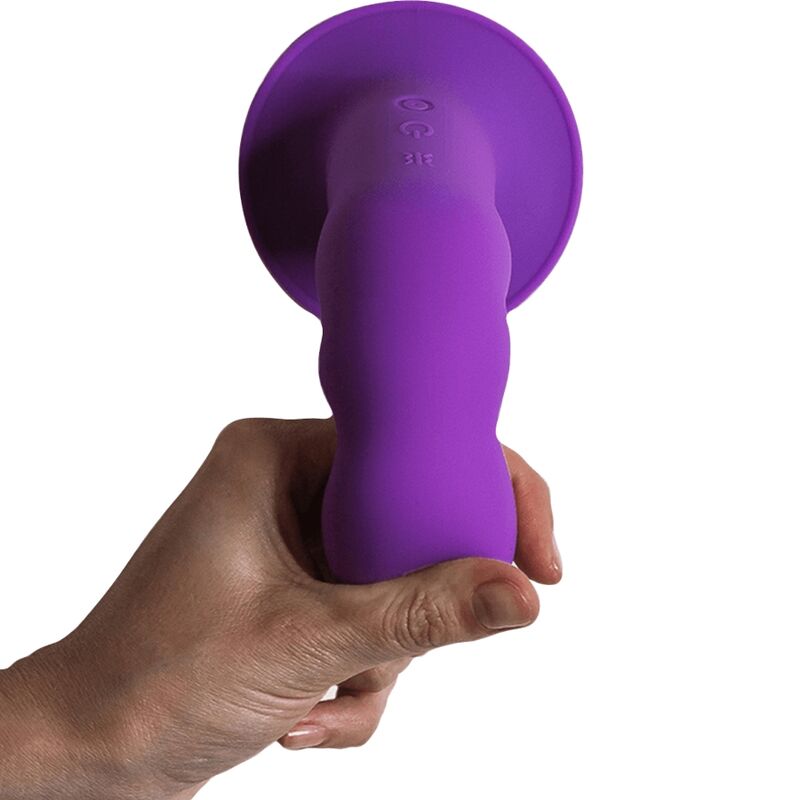 ADRIEN LASTIC - HITSENS VIBE 3 DILDO IN SILICONE VIOLA - ADRIEN LASTIC | Lingerie Harness Boutique