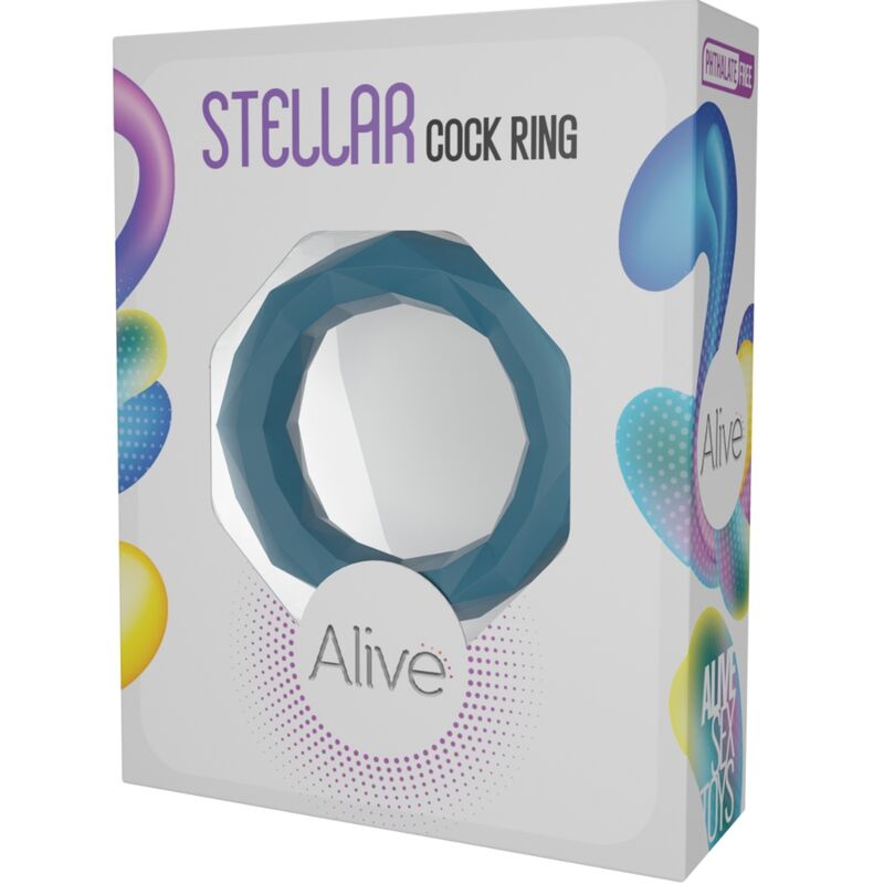 ALIVE - ANELLO PER IL CAZZO STELLAR VERDE - ALIVE | Lingerie Harness Boutique