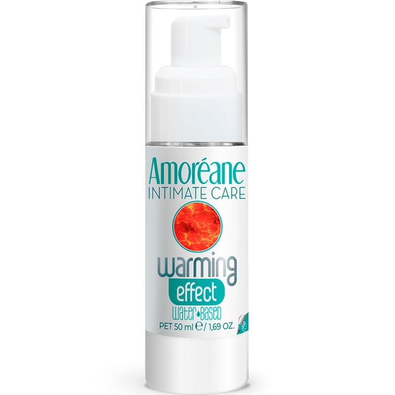AMOREANE - LUBRIFICANTE A BASE ACQUA CON EFFETTO CALORE 50 ML - AMOREANE | Lingerie Harness Boutique