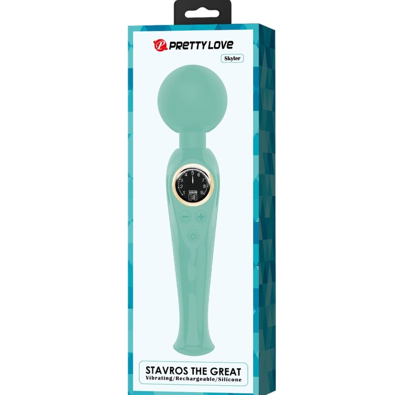 PRETTY LOVE - VIBRATORE A BACCHETTA VERDE SKYLER - PRETTY LOVE LED | Lingerie Harness Boutique