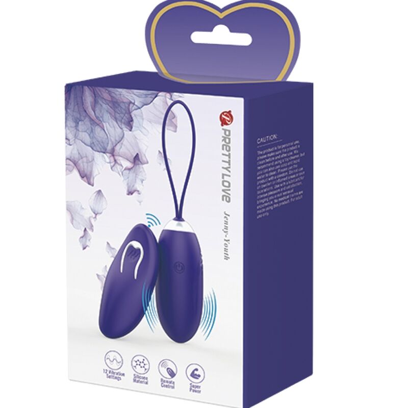 PRETTY LOVE - JENNY YOUTH VIOLING UOVO TELECOMANDO VIOLETTO - PRETTY LOVE YOUTH | Lingerie Harness Boutique