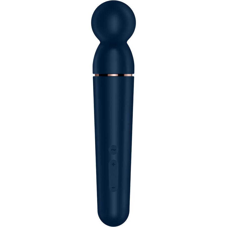 SATISFYER - MASSAGGIATORE VIBRATORE PLANET WAND-ER BLU - SATISFYER WAND | Lingerie Harness Boutique